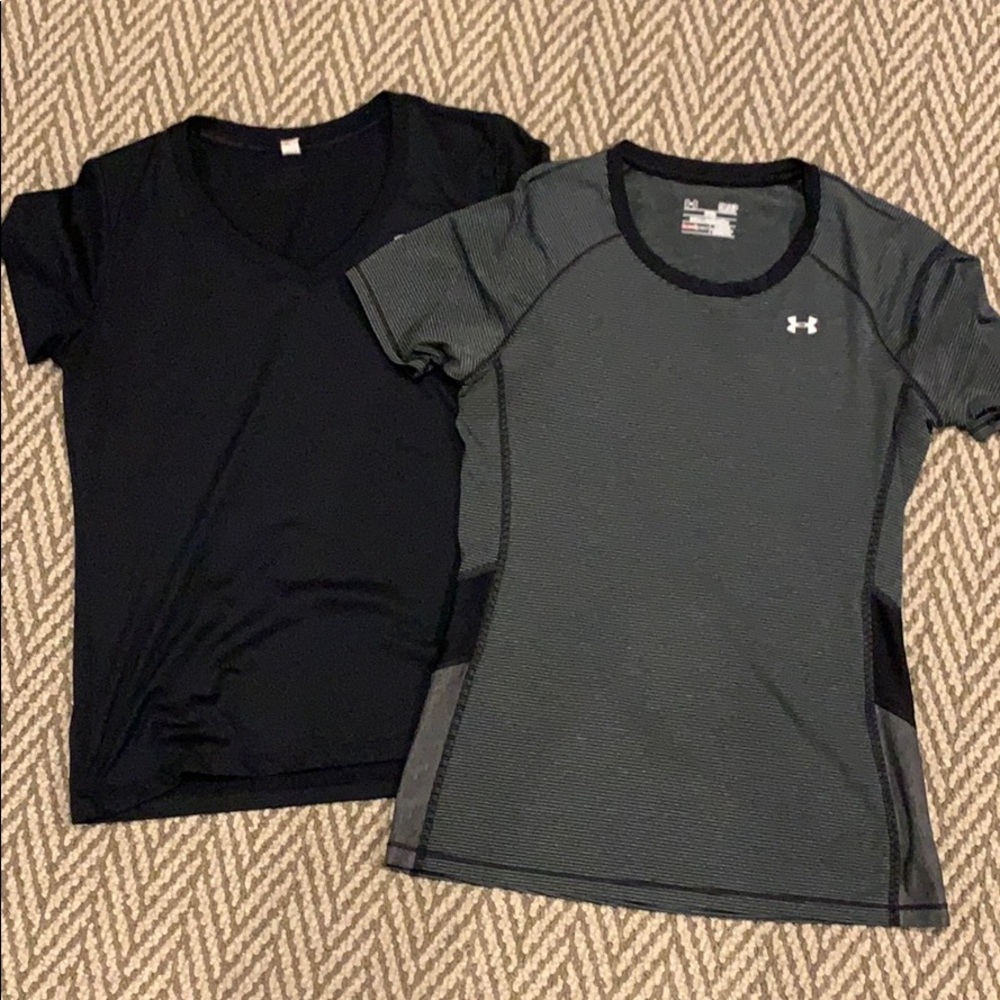 Black Under Armour shirt bundle